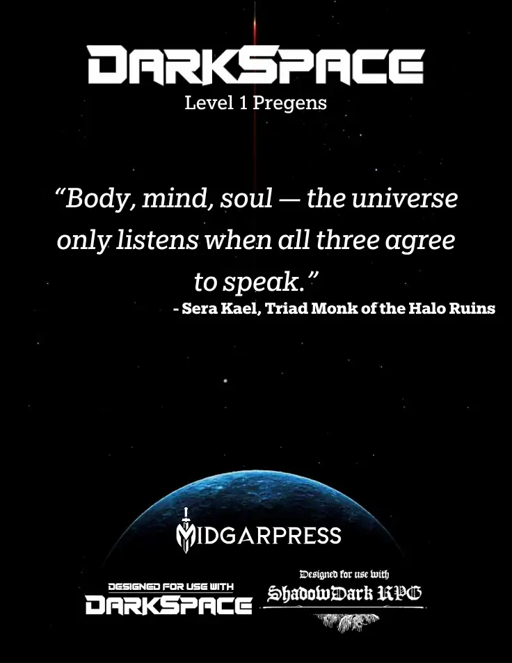 DarkSpace Pregens: Level 1 cover
